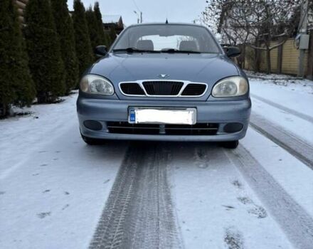 Синий Дэу Ланос, объемом двигателя 1.39 л и пробегом 168 тыс. км за 2700 $, фото 1 на Automoto.ua