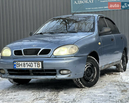 Синий Дэу Ланос, объемом двигателя 1.5 л и пробегом 280 тыс. км за 1699 $, фото 1 на Automoto.ua