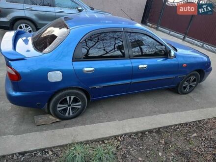 Дэу Ланос 2008 в Черновцах на Automoto.ua Синий Дэу Ланос, объемом двигателя 1.5 л и пробегом 359 тыс. км за 2450 $, фото 1 на Automoto.ua