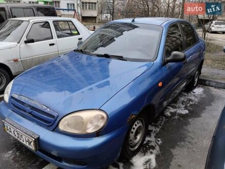 Дэу Ланос 2008 в Киеве на Automoto.ua Синий Дэу Ланос, объемом двигателя 1.5 л и пробегом 211 тыс. км за 1900 $, фото 1 на Automoto.ua