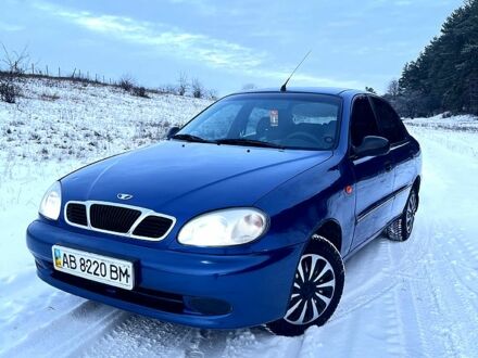 Синий Дэу Ланос, объемом двигателя 1.5 л и пробегом 198 тыс. км за 1800 $, фото 1 на Automoto.ua