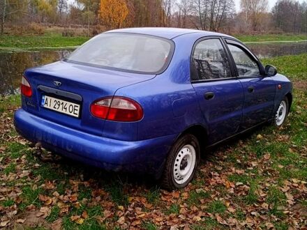 Синий Дэу Ланос, объемом двигателя 1.5 л и пробегом 249 тыс. км за 2500 $, фото 1 на Automoto.ua