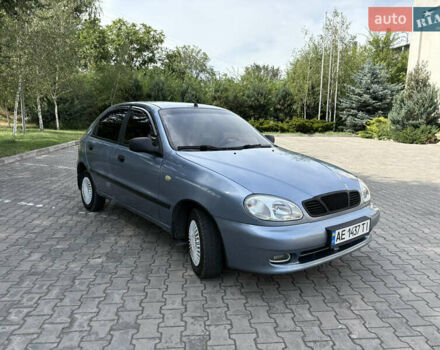 Синий Дэу Ланос, объемом двигателя 1.5 л и пробегом 203 тыс. км за 3000 $, фото 1 на Automoto.ua