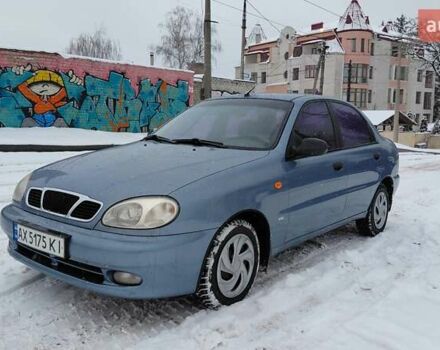 Синій Деу Ланос, об'ємом двигуна 1.5 л та пробігом 141 тис. км за 3350 $, фото 1 на Automoto.ua