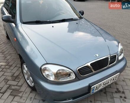 Синий Дэу Ланос, объемом двигателя 1.5 л и пробегом 165 тыс. км за 3150 $, фото 1 на Automoto.ua