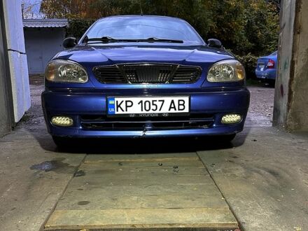 Деу Ланос 2008 у Запоріжжя на Automoto.ua Синій Деу Ланос, об'ємом двигуна 1.5 л та пробігом 196 тис. км за 2700 $, фото 1 на Automoto.ua