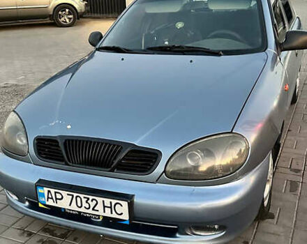 Синий Дэу Ланос, объемом двигателя 1.5 л и пробегом 179 тыс. км за 2500 $, фото 1 на Automoto.ua
