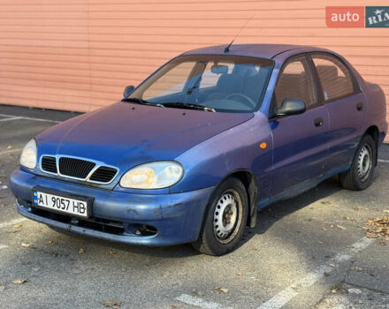 Синій Деу Ланос, об'ємом двигуна 1.5 л та пробігом 346 тис. км за 1050 $, фото 1 на Automoto.ua