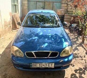 Синий Дэу Ланос, объемом двигателя 1.5 л и пробегом 170 тыс. км за 1850 $, фото 1 на Automoto.ua