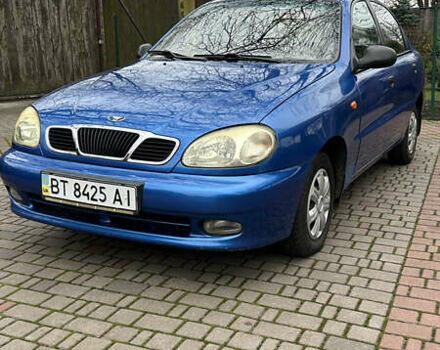 Синий Дэу Ланос, объемом двигателя 1.5 л и пробегом 142 тыс. км за 2500 $, фото 1 на Automoto.ua