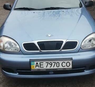 Деу Ланос 2008 у Дніпро (Дніпропетровську) на Automoto.ua Синій Деу Ланос, об'ємом двигуна 1.5 л та пробігом 140 тис. км за 3400 $, фото 1 на Automoto.ua