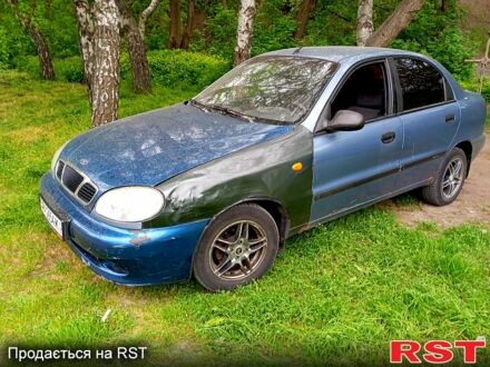 Дэу Ланос 2008 в Запорожье на Automoto.ua Синий Дэу Ланос, объемом двигателя 1.5 л и пробегом 0 тыс. км за 1450 $, фото 1 на Automoto.ua