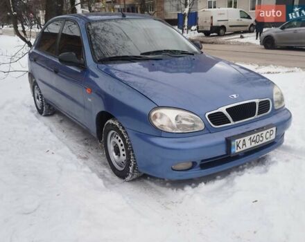 Синій Деу Ланос, об'ємом двигуна 1.5 л та пробігом 233 тис. км за 2550 $, фото 1 на Automoto.ua