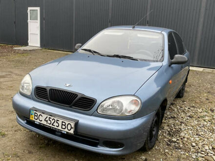 Синий Дэу Ланос, объемом двигателя 1.5 л и пробегом 140 тыс. км за 1750 $, фото 1 на Automoto.ua