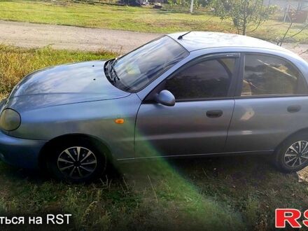 Дэу Ланос 2008 в Новомосковске на Automoto.ua Синий Дэу Ланос, объемом двигателя 1.4 л и пробегом 165 тыс. км за 2000 $, фото 1 на Automoto.ua