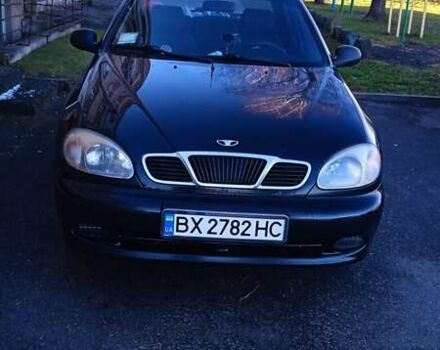 Синий Дэу Ланос, объемом двигателя 1.5 л и пробегом 343 тыс. км за 2300 $, фото 1 на Automoto.ua