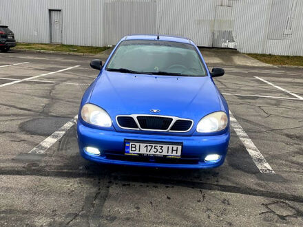 Деу Ланос 2008 у Полтаві на Automoto.ua Синій Деу Ланос, об'ємом двигуна 1.5 л та пробігом 163 тис. км за 2000 $, фото 1 на Automoto.ua