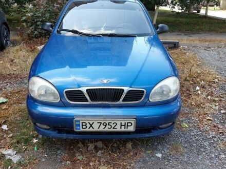 Синий Дэу Ланос, объемом двигателя 1.5 л и пробегом 166 тыс. км за 2600 $, фото 1 на Automoto.ua