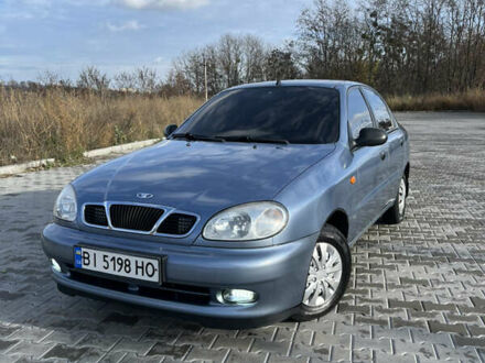 Синій Деу Ланос, об'ємом двигуна 1.5 л та пробігом 116 тис. км за 3700 $, фото 1 на Automoto.ua