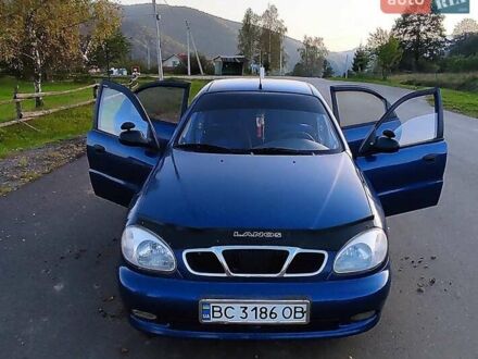Деу Ланос 2009 у Бориславе на Automoto.ua Синій Деу Ланос, об'ємом двигуна 1.5 л та пробігом 62 тис. км за 3300 $, фото 1 на Automoto.ua