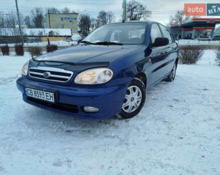 Синій Деу Ланос, об'ємом двигуна 1.5 л та пробігом 147 тис. км за 2950 $, фото 1 на Automoto.ua