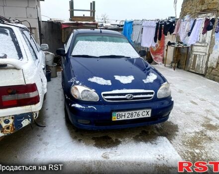 Синий Дэу Ланос, объемом двигателя 1.5 л и пробегом 20000 тыс. км за 1700 $, фото 1 на Automoto.ua