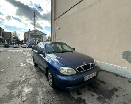 Синий Дэу Ланос, объемом двигателя 1.5 л и пробегом 230 тыс. км за 2350 $, фото 1 на Automoto.ua