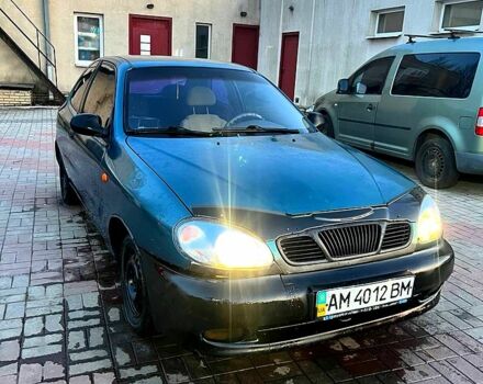 Зеленый Дэу Ланос, объемом двигателя 1.5 л и пробегом 350 тыс. км за 1800 $, фото 3 на Automoto.ua