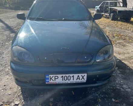 Зеленый Дэу Ланос, объемом двигателя 1.5 л и пробегом 233 тыс. км за 2850 $, фото 3 на Automoto.ua