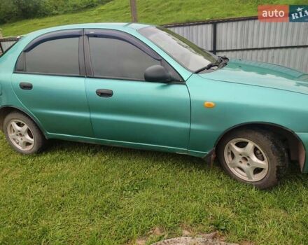 Зеленый Дэу Ланос, объемом двигателя 1.5 л и пробегом 387 тыс. км за 1800 $, фото 4 на Automoto.ua
