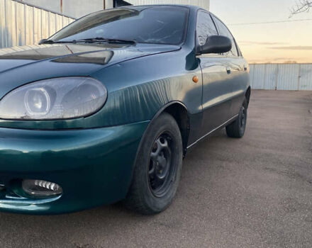 Зелений Деу Ланос, об'ємом двигуна 1.5 л та пробігом 350 тис. км за 1900 $, фото 1 на Automoto.ua