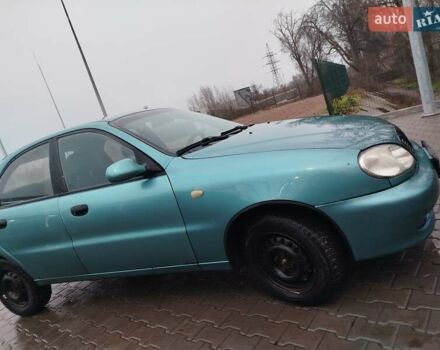 Зеленый Дэу Ланос, объемом двигателя 1.5 л и пробегом 190 тыс. км за 2200 $, фото 8 на Automoto.ua