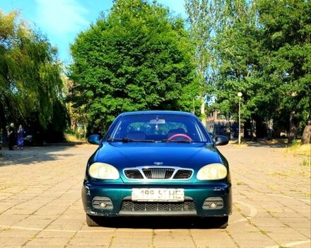 Зеленый Дэу Ланос, объемом двигателя 1.6 л и пробегом 193 тыс. км за 2500 $, фото 1 на Automoto.ua