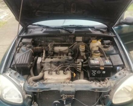 Зеленый Дэу Ланос, объемом двигателя 1.5 л и пробегом 228 тыс. км за 2500 $, фото 7 на Automoto.ua