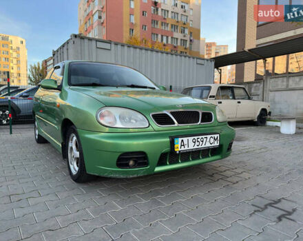 Зелений Деу Ланос, об'ємом двигуна 1.6 л та пробігом 175 тис. км за 2199 $, фото 3 на Automoto.ua