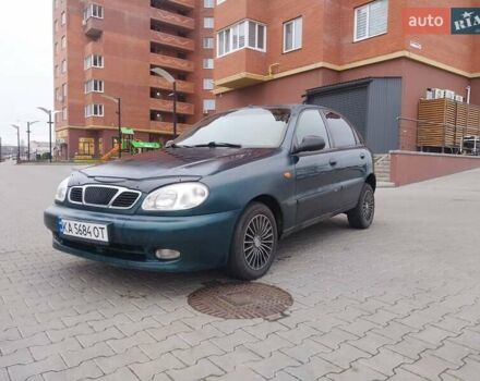 Зеленый Дэу Ланос, объемом двигателя 1.5 л и пробегом 300 тыс. км за 2150 $, фото 1 на Automoto.ua