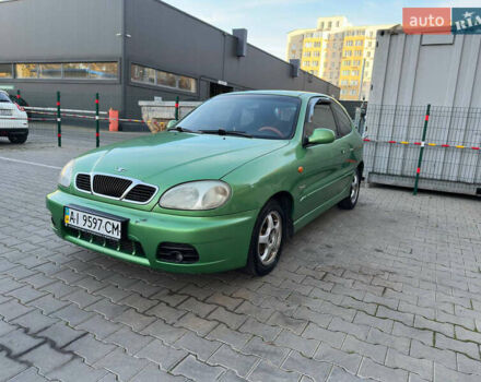 Зелений Деу Ланос, об'ємом двигуна 1.6 л та пробігом 175 тис. км за 2199 $, фото 1 на Automoto.ua