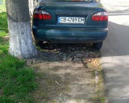 Зеленый Дэу Ланос, объемом двигателя 1.5 л и пробегом 342 тыс. км за 950 $, фото 2 на Automoto.ua