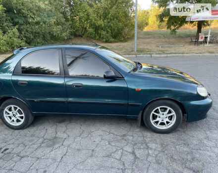Зеленый Дэу Ланос, объемом двигателя 1.5 л и пробегом 325 тыс. км за 1800 $, фото 2 на Automoto.ua