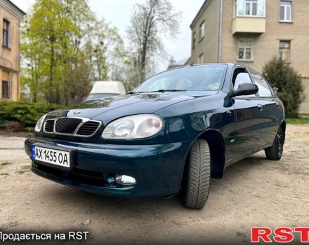 Дэу Ланос 2007 в Харькове на Automoto.ua Зеленый Дэу Ланос, объемом двигателя 1.5 л и пробегом 191 тыс. км за 3100 $, фото 5 на Automoto.ua
