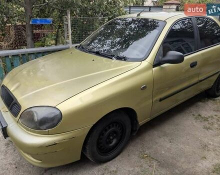 Зеленый Дэу Ланос, объемом двигателя 1.5 л и пробегом 381 тыс. км за 2500 $, фото 2 на Automoto.ua