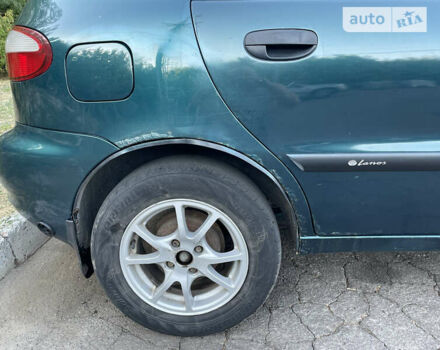 Зеленый Дэу Ланос, объемом двигателя 1.5 л и пробегом 325 тыс. км за 1800 $, фото 3 на Automoto.ua