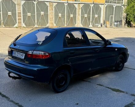 Зеленый Дэу Ланос, объемом двигателя 1.5 л и пробегом 200 тыс. км за 1450 $, фото 3 на Automoto.ua