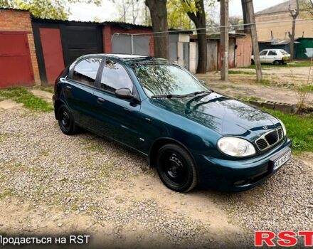 Дэу Ланос 2007 в Харькове на Automoto.ua Зеленый Дэу Ланос, объемом двигателя 1.5 л и пробегом 191 тыс. км за 3100 $, фото 12 на Automoto.ua