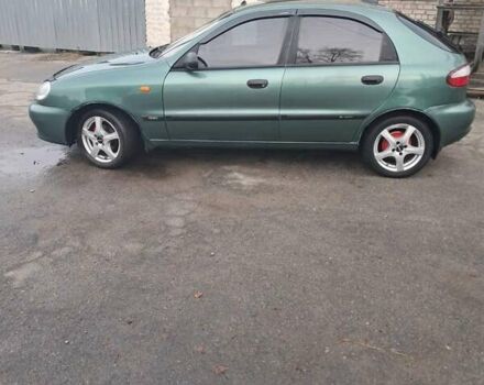 Зеленый Дэу Ланос, объемом двигателя 1.5 л и пробегом 171 тыс. км за 2950 $, фото 2 на Automoto.ua