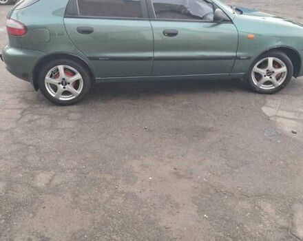 Зеленый Дэу Ланос, объемом двигателя 1.5 л и пробегом 171 тыс. км за 2950 $, фото 3 на Automoto.ua