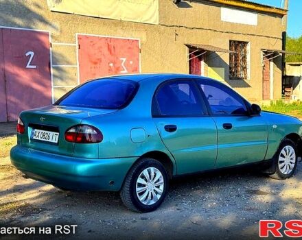 Зеленый Дэу Ланос, объемом двигателя 1.5 л и пробегом 0 тыс. км за 1250 $, фото 1 на Automoto.ua