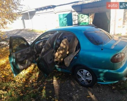 Зелений Деу Ланос, об'ємом двигуна 1.5 л та пробігом 240 тис. км за 3200 $, фото 1 на Automoto.ua