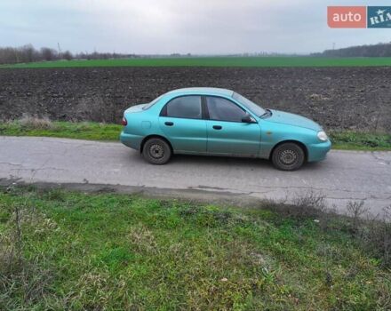 Зеленый Дэу Ланос, объемом двигателя 1.5 л и пробегом 100 тыс. км за 1900 $, фото 2 на Automoto.ua