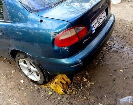Зеленый Дэу Ланос, объемом двигателя 1.5 л и пробегом 120 тыс. км за 1550 $, фото 7 на Automoto.ua